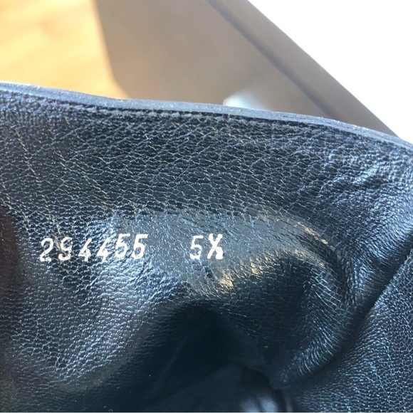 KELIAN Studios black patent leather lace up combat boots 8 - Picture 10 of 10